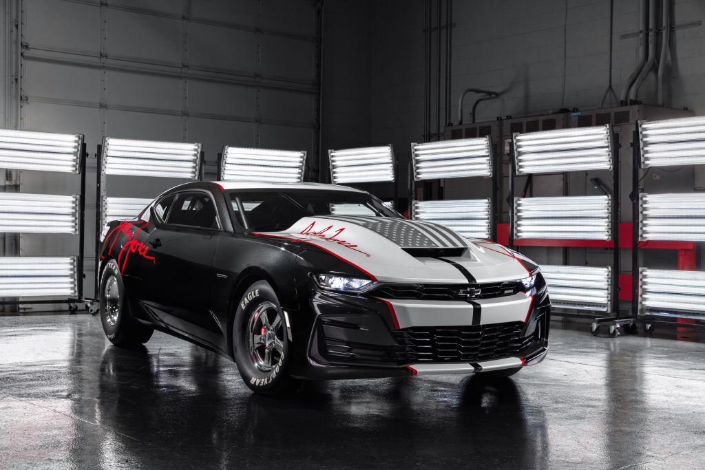 Chevrolet llevará a SEMA el “COPO Camaro John Force Edition”