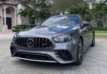 Mercedes Benz AMG E53 Cabriolet del 2022, fascinación en estado puro