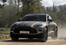 Aston Martin DBX 707 del 2023, un super SUV potente y lujoso