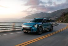 Los propietarios del Kia EV9 pronto podrán personalizar la cabina de su vehículo con los colores y logotipos de su equipo favorito de la NBA