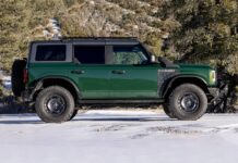 Ford Bronco Everglades del 2023, un todoterreno con gran capacidad