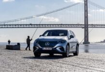 Mercedes Benz EQE del 2023, con una aceleración más que adecuada
