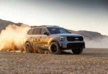 El Telluride X-Pro modificado se prepara para el Rebelle Rally