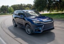 El primer Lexus TX del 2024, un SUV de tres filas con un refinado rendimiento