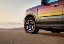 Ford Bronco Sport del 2024. con buena tecnología y capacidad todoterreno