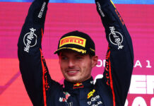Max Verstappen también domina en Bakú