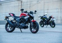 el regreso de la marca al segmento street-naked con diseño propio